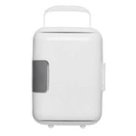 PeroFors 4L Electric Portable Mini Fridge Refrigerator Cooler Freezer 12V/220V For Car Home - White