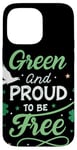 Coque pour iPhone 14 Pro Max Green Pride St. Patrick's Day for Free-Thinking Americans