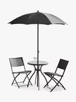 Suntime Rimini 1.7m Push-Up Parasol