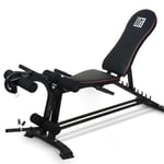 ZPL Haltère Banc Bancs De Musculation Pliable Multifonction Accueil Exercice 400 Kg Super Charge Grand Angle Ajustement Adapté pour Domicile