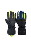 Reusch Men's Snow King Guaranteed Windproof and Extra Breathable Ski Gloves Softshell Gloves Snow Gloves Winter Gloves