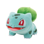 Bandai - Pokémon - Peluche Bulbizarre (Bulbasaur) - Peluche 20 cm Toute Douce - Idée Cadeau Peluche Pokemon Enfants et Adultes - Jouet Enfant 2 Ans et + - Peluche Pokémon Licence Officielle - JW3083