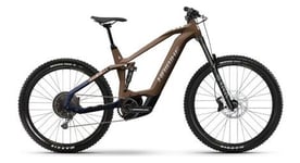 Vtt electrique tout suspendu haibike allmtn cf 8 sram nx sx eagle 12v 750wh mx  29 27 5    marron 2024