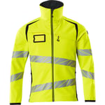 SOFTSHELL JAKKE, 5XL, HI-VIS GUL