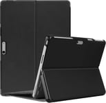 Coque Compatible Avec Microsoft Surface Pro 11/Pro 10/Pro 9, Housse Etui De Slim Léger, Compatible Avec Un Clavier (Le Produit N'Inclut Pas Le Clavier), Protection Complète, Noir[COQ104111]