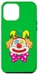 iPhone 14 Pro Max Clown Face Clown Nose Halloween Costume Circus Clown Make Up Case
