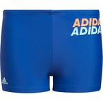 adidas Garçon Yb Lin Brief Costume De Bancer, Roblu / Beaora Blible, 4 ans EU