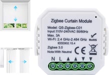 ZigBee 3.0 Smart Curtain Switch Module for Roller Shutter Blind Motor Alexa Echo