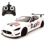 TURBO CHALLENGE - Maserati GT4 - RC Prestige - 093101 - Voiture Télécommandée - Blanc - 1/24 - Piles Non Incluses - Plastique - À Partir de 6 Ans