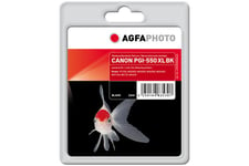 AgfaPhoto - sort - kompatibel - Genproduceret - blækpatron (alternativ til: Canon 6431B001, Canon PGI-550PGBK XL)