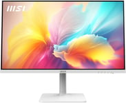 Modern MD272QXPW Écran Bureautique 27 WQHD - Dalle IPS 2560x1440, 100Hz, Confort Oculaire, Haut-Parleurs Intégrés, Réglable 4 Directions - HDMI 2.0b, DisplayPort 1.2a, USB Type-C, USB 2.0.[G142]