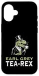 Coque pour iPhone 16 Earl Grey Tea Rex trex dinosaure dinosaure humour britannique t-rex