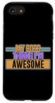 Coque pour iPhone SE (2020) / 7 / 8 My Boss Thinks I'm Awesome ---