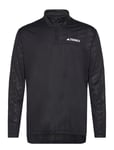 Terrex Multi Half-Zip Long-Sleeve Top Black Adidas Terrex