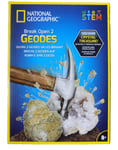 National Geographic Break Open 2 GEODES to discover Crystal Treasure