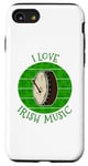 Coque pour iPhone SE (2020) / 7 / 8 Bodhran de la Saint-Patrick, musique irlandaise