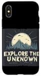 iPhone X/XS Explore the Unknown at Night with Cool Forest and Moon Case