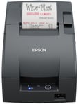 Epson TM-U220IIB (102) POS kvittoskrivare 16 cpi 4,70 lps RS-232 svart