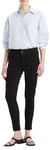 Levi's Women's 711 Double Button Jeans, Midnight Gaze, 25W / 30L