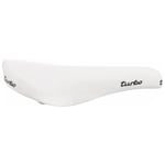 Selle Italia Turbo 1980 Sykkelsete Hvit, FeC Alloy Rails, 146x275 mm, 295g