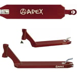 Apex Pro Stunt-Scooter Deck (Planche) 580 (49cm) Rouge