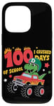 iPhone 13 Pro 100 Days of School Monster Truck 100th Day of School T-Rex Case