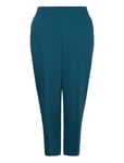 Kaffe Curve Kcsakira Cropped Pants Blå