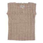 HUTTEliHUT INGER vest alpaca wool – nougat - 1-2år