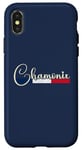 Coque pour iPhone X/XS Chamonix Francia - Chamonix Francia Script