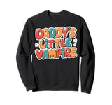 Daddy's Little Vampire Cute Ghost Halloween Men Women Kids Sweatshirt