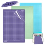 LALAGO Tapis de Découpe pour Cricut Joy Xtra, 6 Pièces Tapis de Coupe Adhésifs de Rechange Antidérapant Cutting Mat pour Cricut, Tapis de découpe autocollant pour Cricut (Lightgrip, standard, solide)