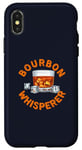 Coque pour iPhone X/XS Costume humoristique Bourbon Whisperer pour amateurs de whisky