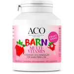 ACO Barn Multivitamin Tuggtablett Frukt Tuggtabletter, 90 st