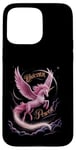 Coque pour iPhone 15 Pro Max Adorable licorne magique pour fille