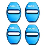 YKANZS 4pcs Car Styling Door Lock Cover Stickers, for Volkswagen VW Golf 7 MK7 MK2 MK3 MK4 MK6