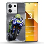 Coque Renforcée pour Xiaomi Redmi Note 13 5G Moto Course GP Wheeling 46