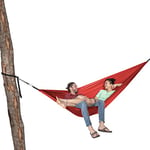 Tatonka Hammock Double Hamac Adulte Unisexe, Rouge, 290 x 190 cm