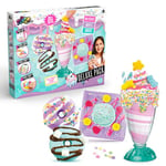 So Slime Sensations Sugary Crush Deluxe Pack – Faites des friandises Amusantes à partir de différents composés – Milkshake, gaufres, Beignets 6+