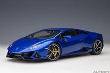 Lamborghini Huracan EVO 2019 Bleu Modèle Auto 1:18 Autoart