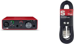 "Focusrite Scarlett Solo 3rd Generation USB Audio Interface - High-Quality"