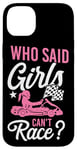 iPhone 14 Plus Go Kart Racing Girl Female Vintage Who Said Girls Can't Case