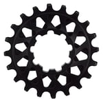 absoluteBLACK Pignon Single Speed BLK 20T Adulte Unisexe, Multicolore, Standard