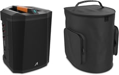 Roma 240 Go - Enceinte de Sonorisation Active Portable - Puissance 240W - Enceinte Amplifiée avec Bluetooth - Batterie Rechargeable 6,5"" - Supporte la Fonction TWS - Bluetooth de 15 mètres.[G733]