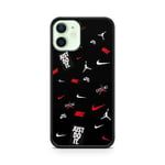 Coque Pour Iphone 11 Nike Vintage Tigre Paris Noir Strass Swag Luxe Ref 3513