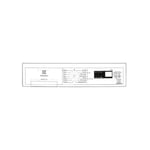 Electrolux - Bandeau blanc fr pour seche-linge 14015471101