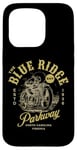 Coque pour iPhone 15 Pro Blue Ridge Parkway BRP Vintage Moto