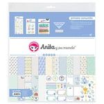 Anita y Su Mundo Première Communion Kit de scrapbooking, bleu, 30,5 x 30,5 cm, 5