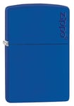 Zippo 50855822 Briquet - Royal Blue Matte avec Logo Zippo