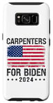 Coque pour Galaxy S8 Charpentiers pour Biden 2024