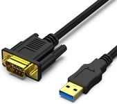 USB to VGA Cable 1.8m Male to Male, USB 3.0 Adapter for Monitor Projector